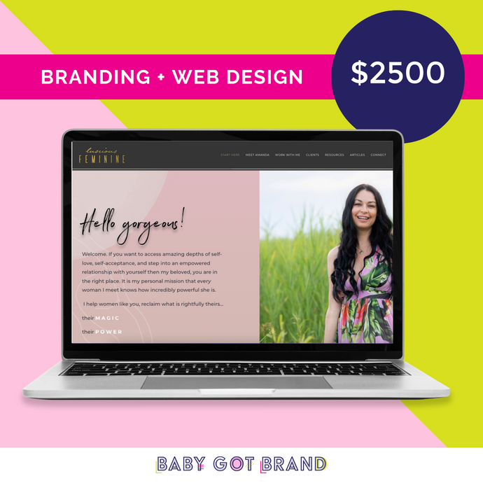 Branding + Web Design Package