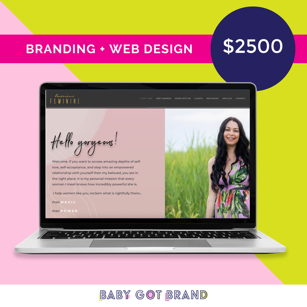 Branding + Web Design Package