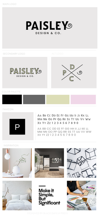 Paisley Design & Co Pre-Made Brand