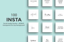 100 Busy Entrepreneur Stock + Social Bundle