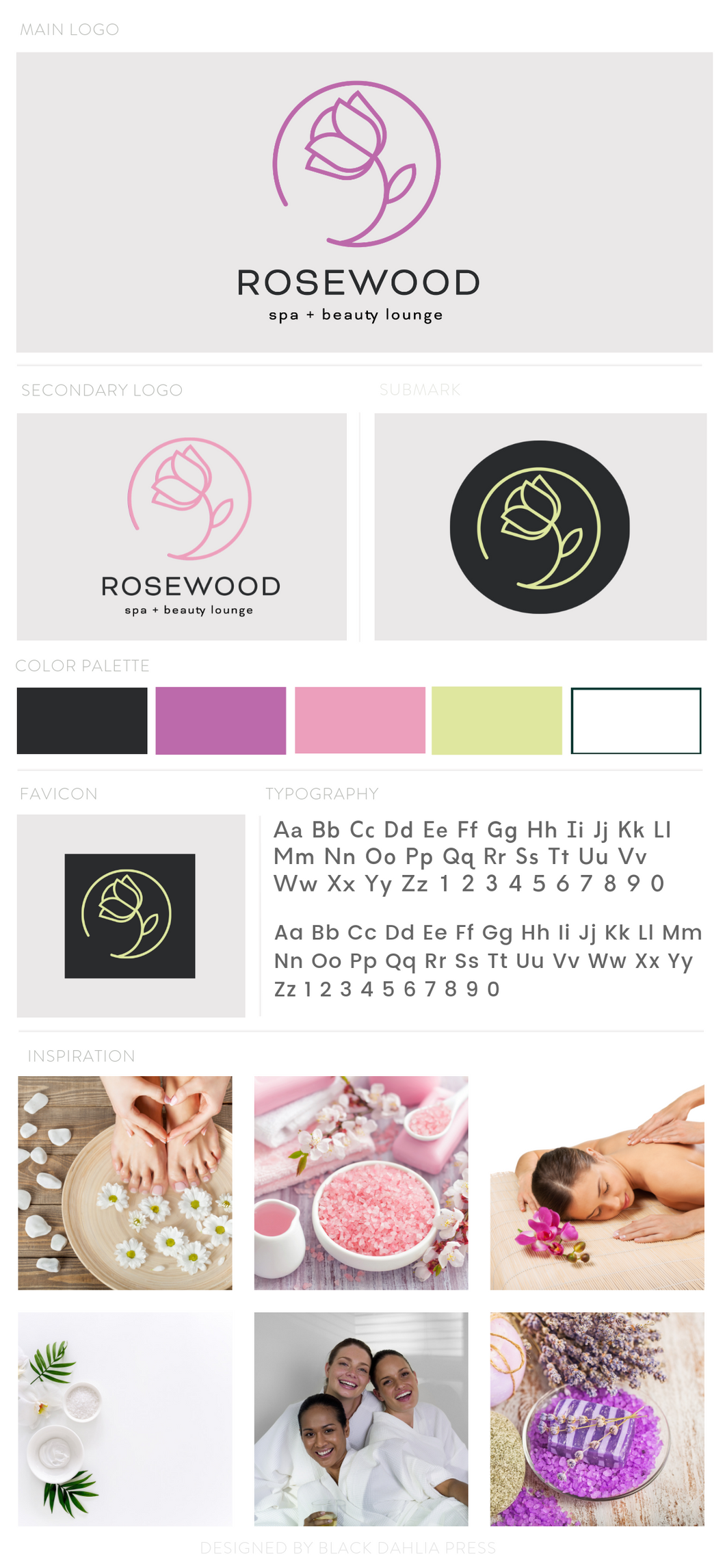 Rosewood Spa Pre-Made Brand