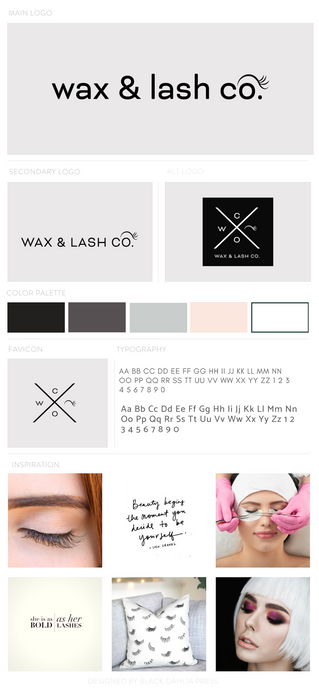 Wax & Lash Pre-made Brand