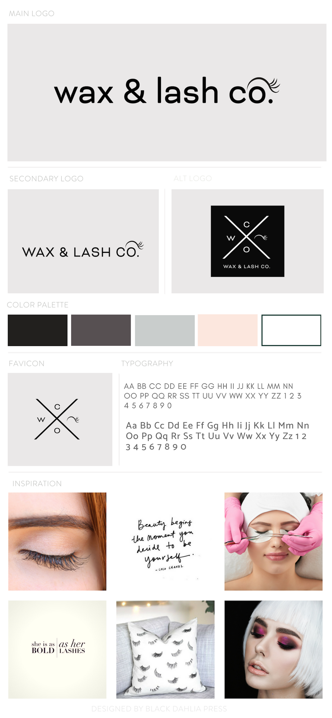 Wax & Lash Pre-made Brand